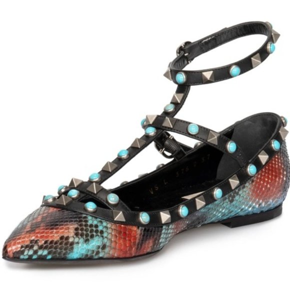 Valentino Rockstud Ballerina flat - Picture 5 of 8